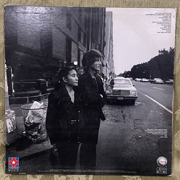 John Lennon, Yoko Ono - Double Fantasy Record Sleeve/Cover - Picture 2 of 4